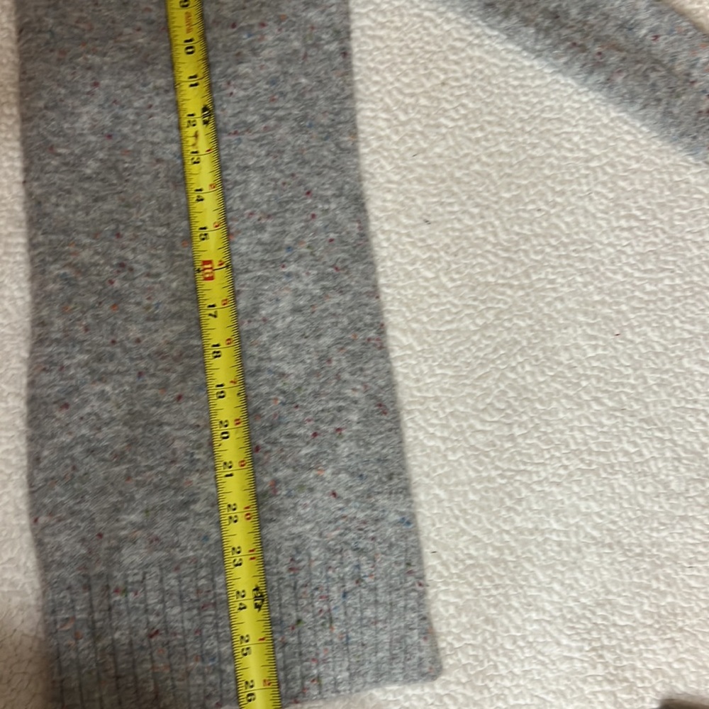 Loft Sweaters | Loft Tunic Boat Neck Gray Speckled Sweater | Size XS - Picture 5 of 5